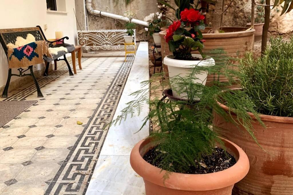 Quiet And Central Flat With Private Backyard Garden Athene Buitenkant foto